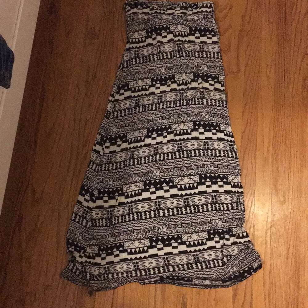 A maxi skirt